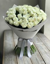 Букет 35 Белых роз в Ерофее Павловиче