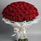 Букет 101 Красная роза Блэк Мэджик в Ерофее Павловиче