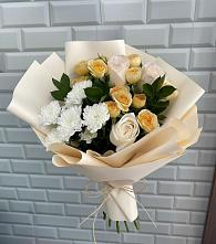 Букет цветов из:  Розы и Хризантемы в Ерофее Павловиче