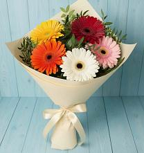 Букет цветов из:  Герберы в Ерофее Павловиче