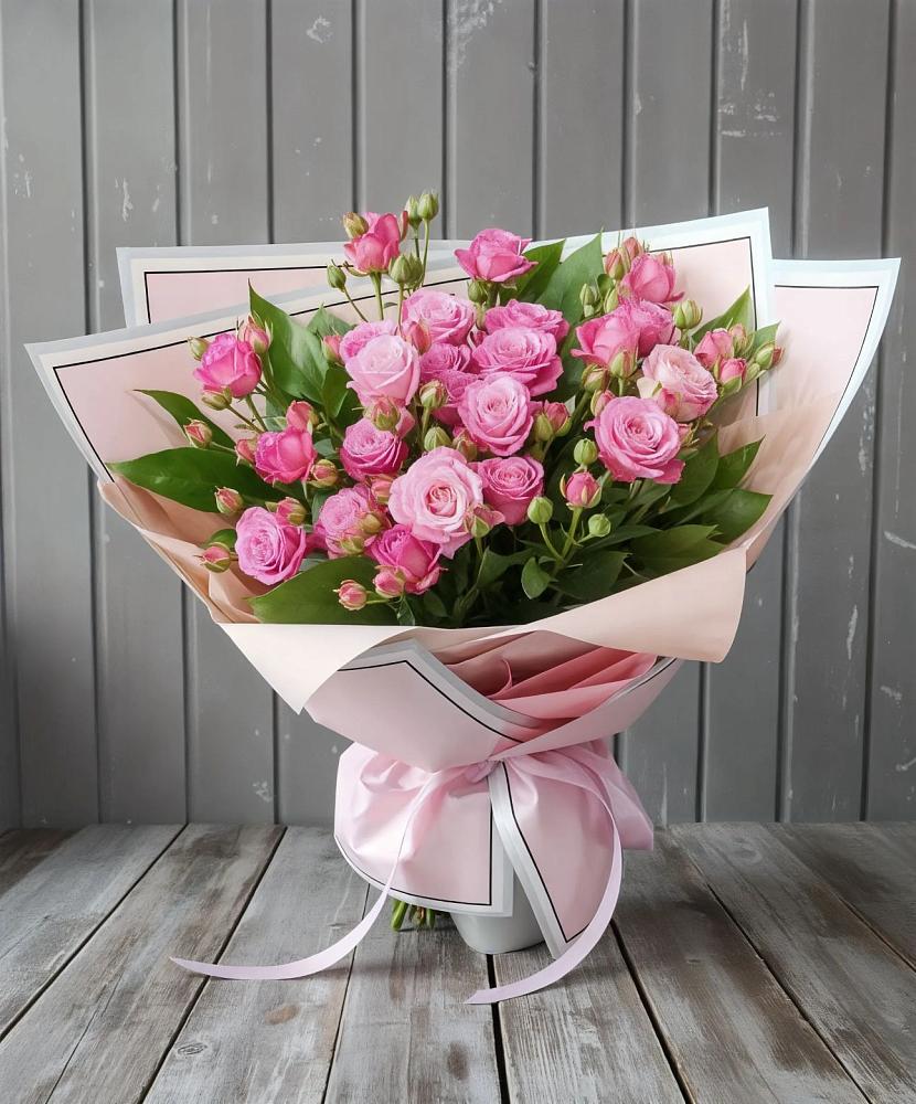 Букет Розовый кустик в Ерофее Павловиче