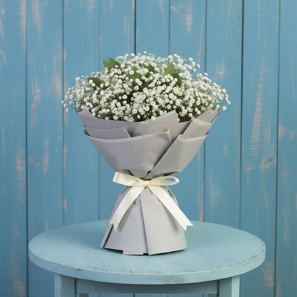 Букет цветов из: Гипсофила в Ерофее Павловиче