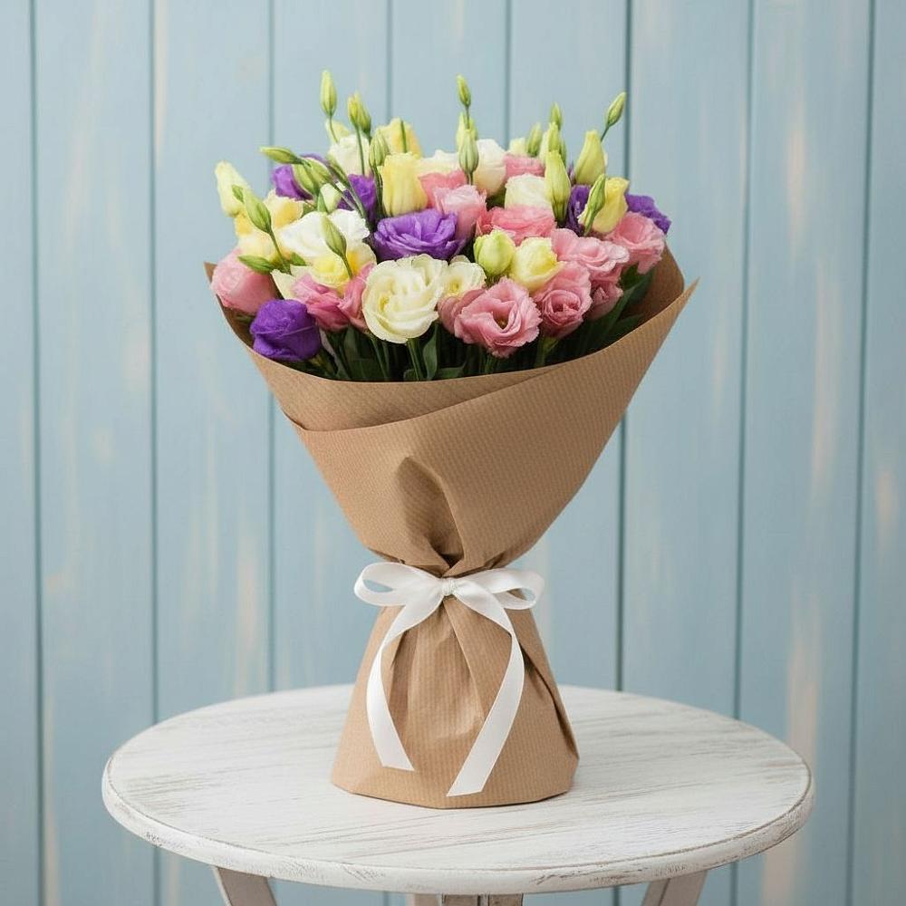 Букет цветов из: Лизиантусы в Ерофее Павловиче