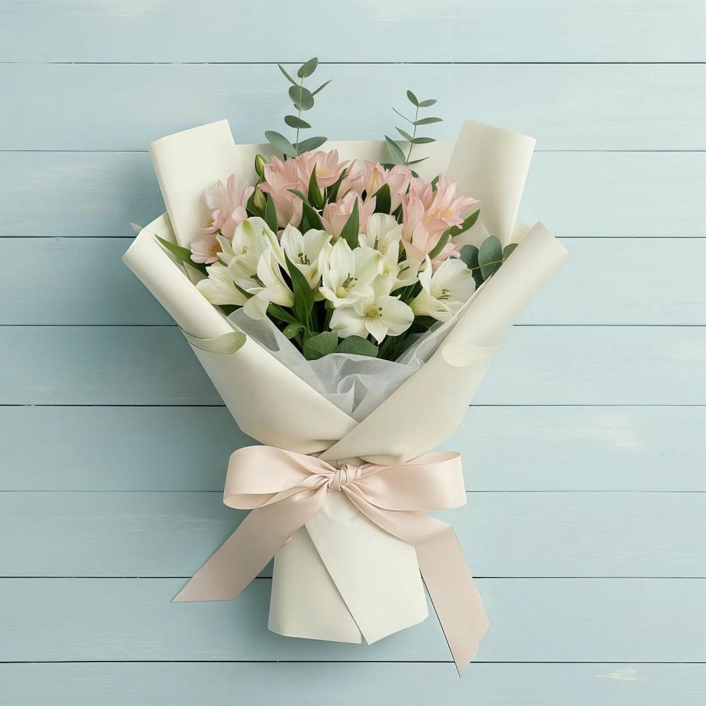 Букет цветов из: Альстромерии в Ерофее Павловиче