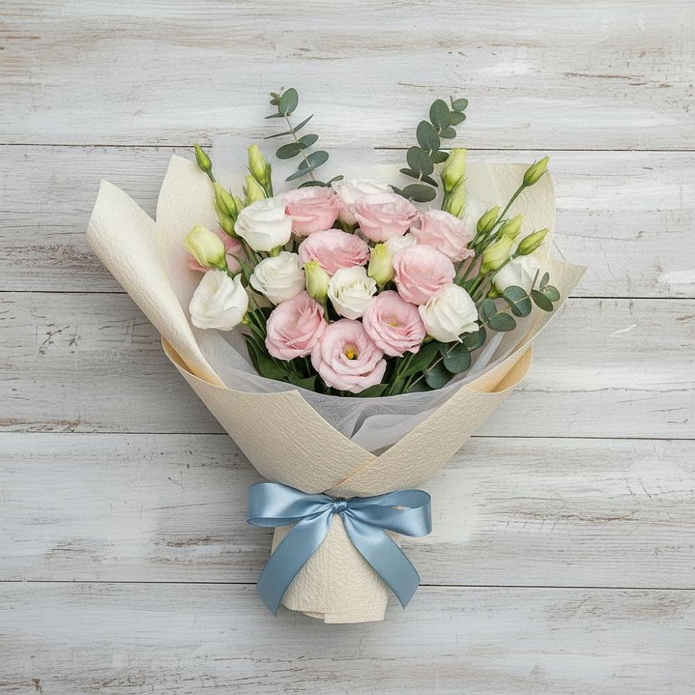 Букет цветов из: Лизиантусы в Ерофее Павловиче